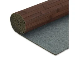 Divisor de ambiente 200x250 cm Bambu Castanho Escuro