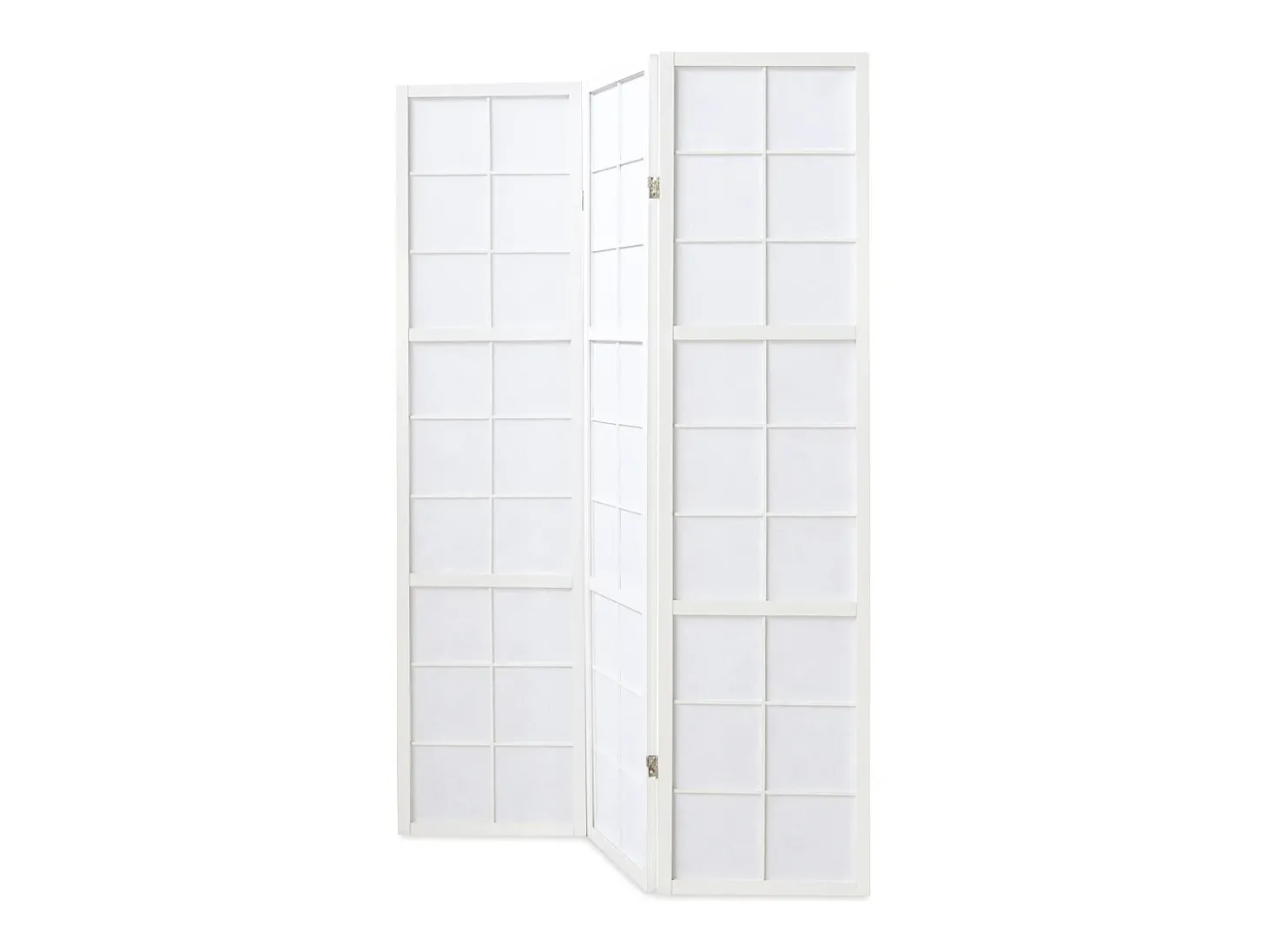 Divisor de ambiente 175x132x2.2 cm branco Shoji