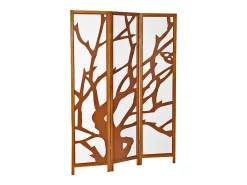 Divisor de ambiente 130,5x2,2x175 cm castanho
