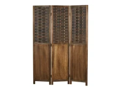 Divisor de ambiente 120x170x2 cm castanho Paravent