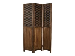 Divisor de ambiente 120x170x2 cm castanho Paravent