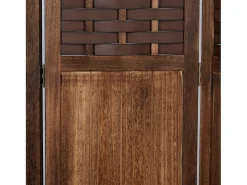 Divisor de ambiente 120x170x2 cm castanho Paravent