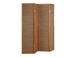 Divisor de ambiente 176x2,2x175 cm Castanho