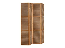 Divisor de ambiente 160x200x1,8 cm Castanho