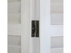 Divisor de ambiente 120x2x170 cm branco Paravent