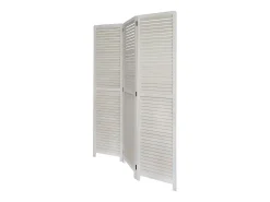 Divisor de ambiente 120x2x170 cm branco Paravent