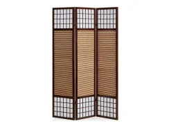 Divisor de ambiente 175x132x2,2 cm castanho