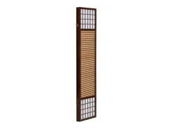 Divisor de ambiente 175x132x2,2 cm castanho