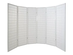 Divisor de ambiente 175x264x2,2 cm branco Shoji