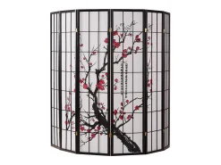 Divisor de ambiente 179x264x2 cm preto Shoji
