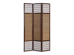 Divisor de ambiente 120x200x1.8 cm castanho Shoji