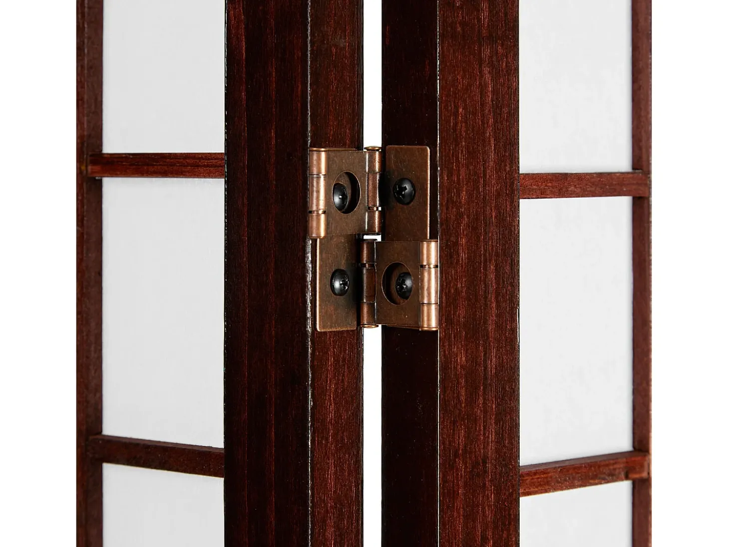 Divisor de ambiente 120x200x1.8 cm castanho Shoji