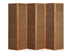 Divisor de ambiente 175x264x2,2 cm Castanho Biombo