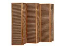 Divisor de ambiente 175x264x2,2 cm Castanho Biombo