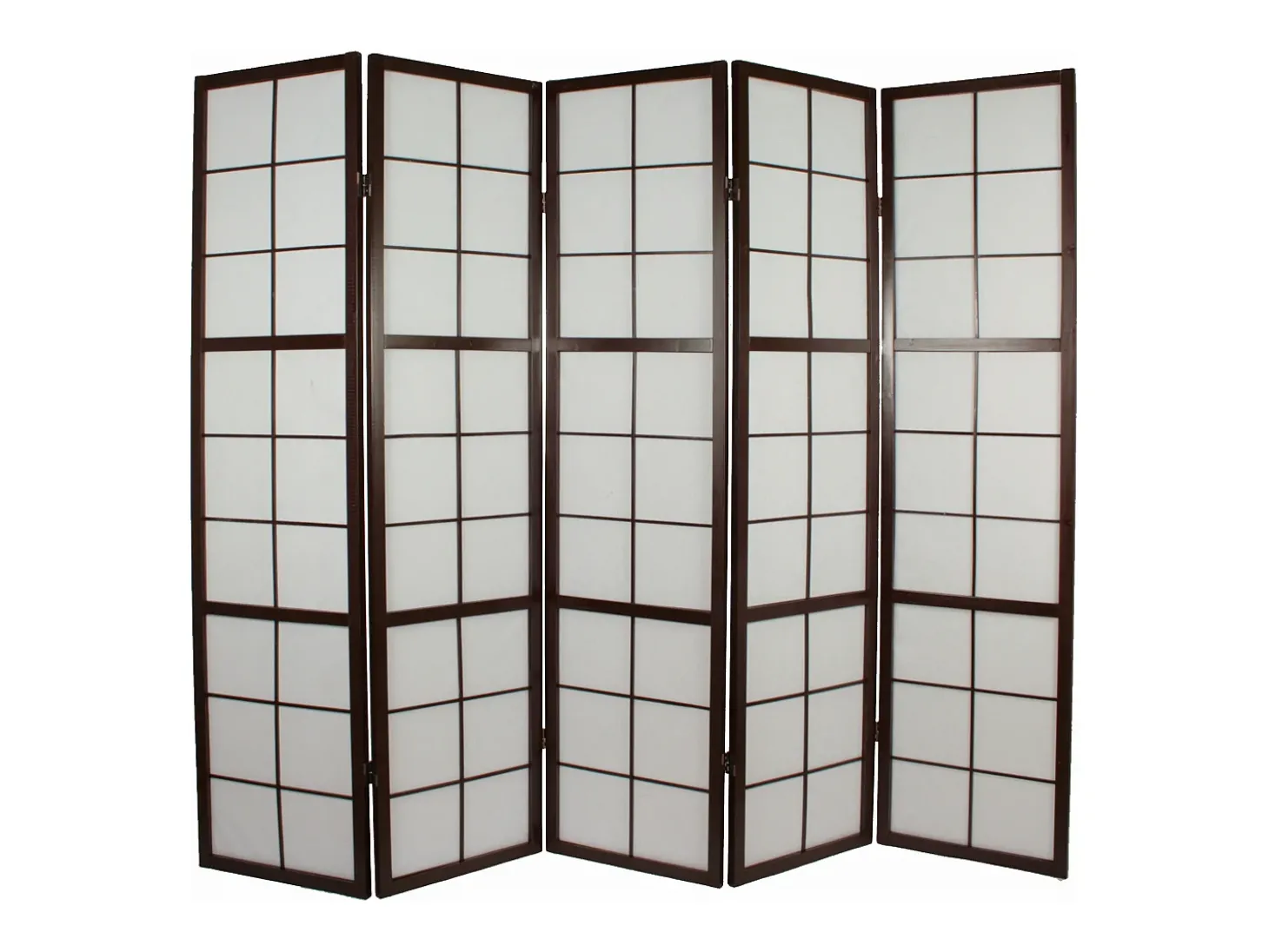 Divisor de ambiente 175x220x2,2 cm preto Shoji