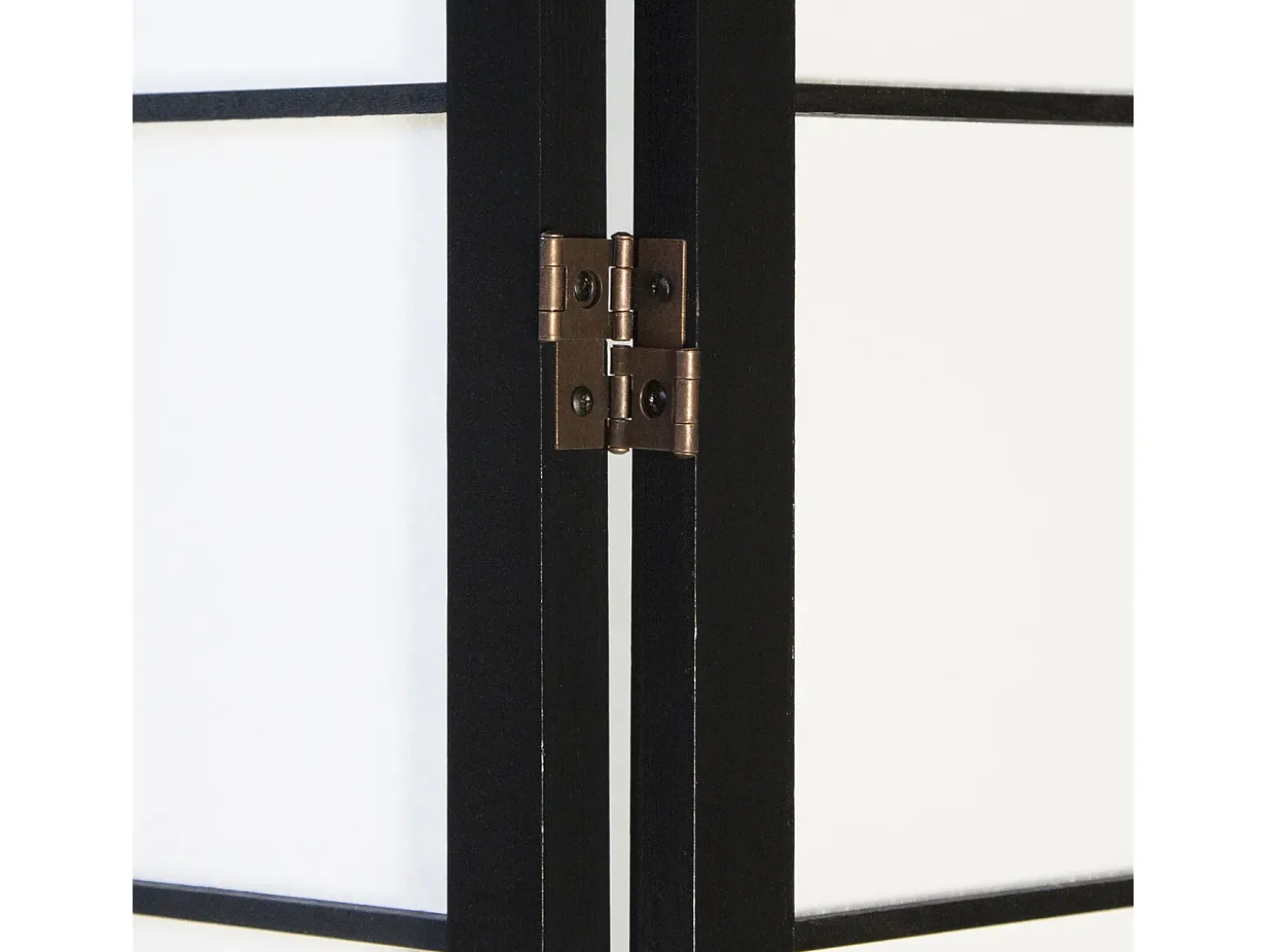 Divisor de ambiente 175x220x2,2 cm preto Shoji