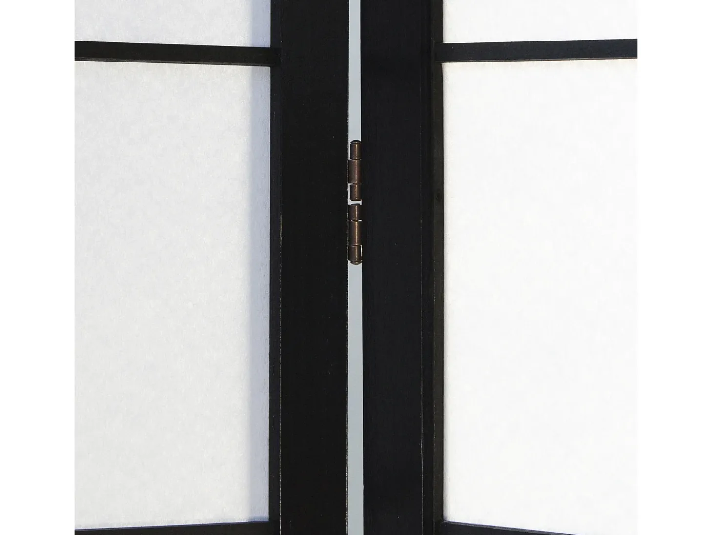 Divisor de ambiente 175x220x2,2 cm preto Shoji