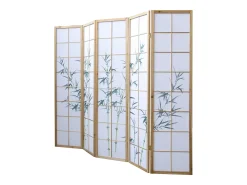Divisor de ambiente 220x2x175 cm branco natural