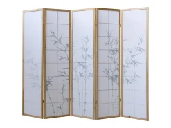 Divisor de ambiente 220x2x175 cm branco natural