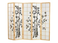 Divisor de ambiente 220x179x2 cm natural Shoji