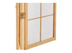 Divisor de ambiente 220x179x2 cm natural Shoji