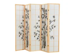 Divisor de ambiente 220x179x2 cm natural Shoji