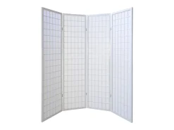 Divisor de ambiente 176x2,2x175 cm branco Shoji