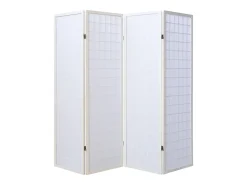 Divisor de ambiente 176x2,2x175 cm branco Shoji