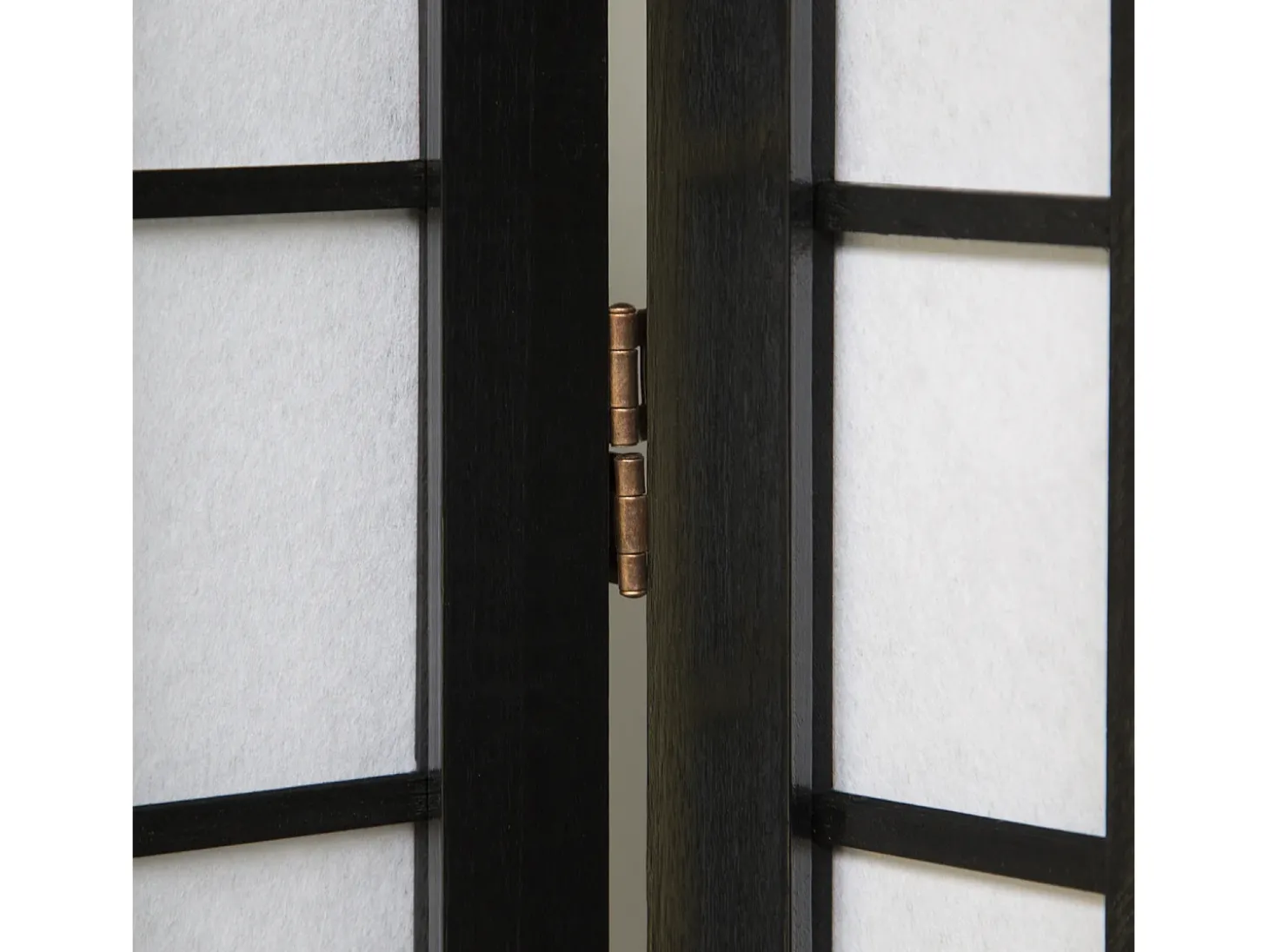 Divisor de ambiente 264x175x2,2 cm preto Shoji