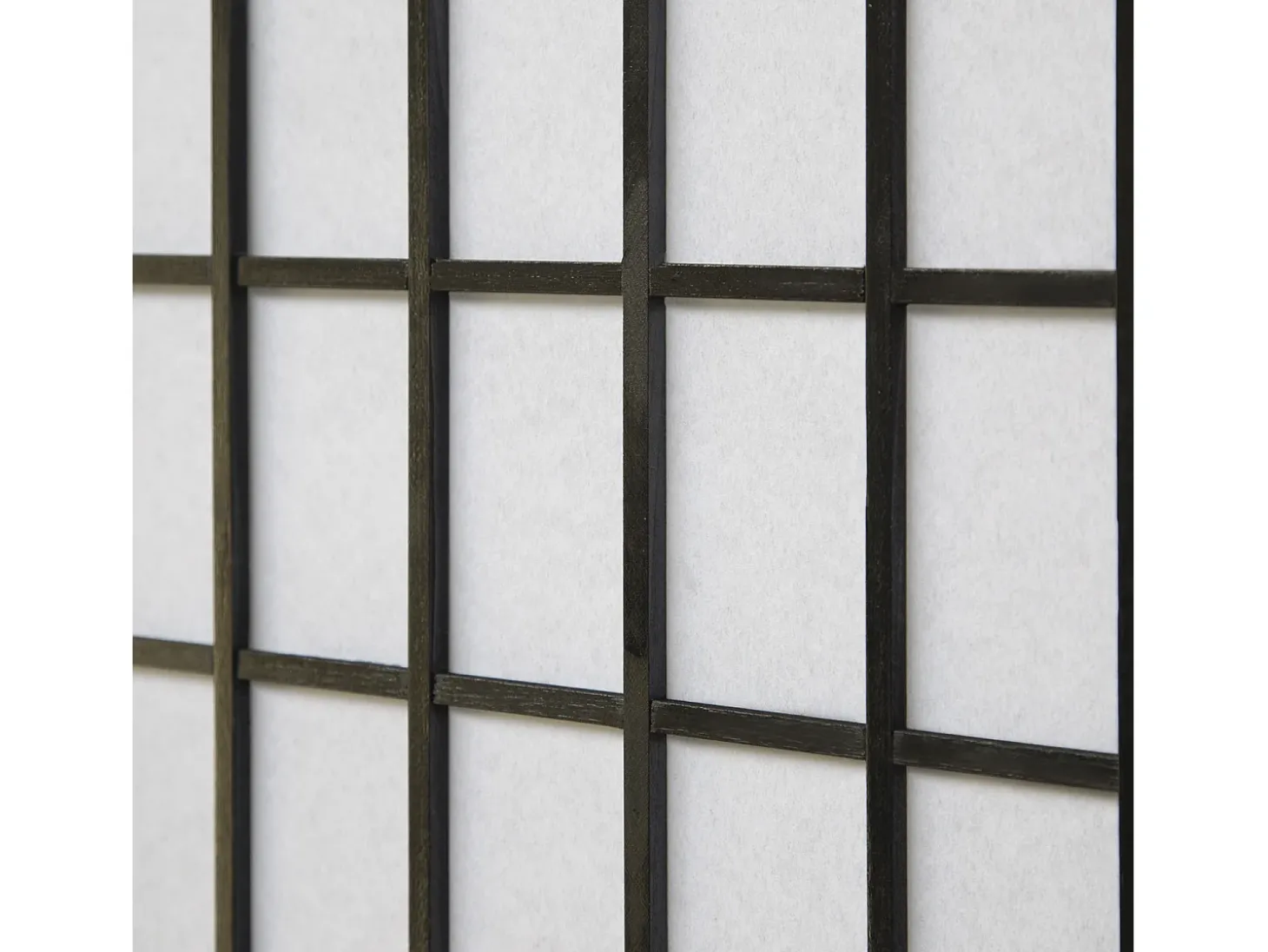 Divisor de ambiente 264x175x2,2 cm preto Shoji
