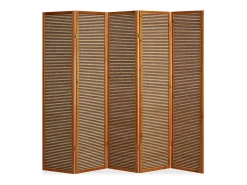 Divisor de ambiente 220x2,2x175 cm castanho
