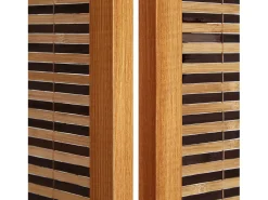 Divisor de ambiente 220x2,2x175 cm castanho