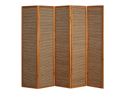 Divisor de ambiente 220x2,2x175 cm castanho