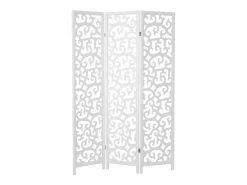 Divisor de ambiente 130x2,2x175 cm branco Shoji