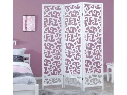 Divisor de ambiente 130x2,2x175 cm branco Shoji