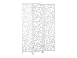 Divisor de ambiente 130x2,2x175 cm branco Shoji