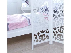 Divisor de ambiente 130x2,2x175 cm branco Shoji