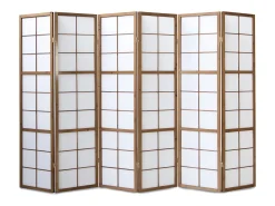 Divisor de ambiente 175x264x2,2 cm Marrom Shoji