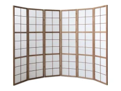 Divisor de ambiente 175x264x2,2 cm Marrom Shoji