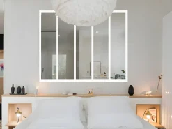 Divisória atelier alumínio termolacado 150x105 branco BAYVIEW
