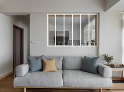 Divisória atelier alumínio termolacado 180x105 branco BAYVIEW