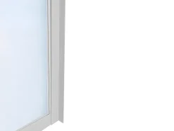 Divisória atelier alumínio termolacado 60x130 branco BAYVIEW
