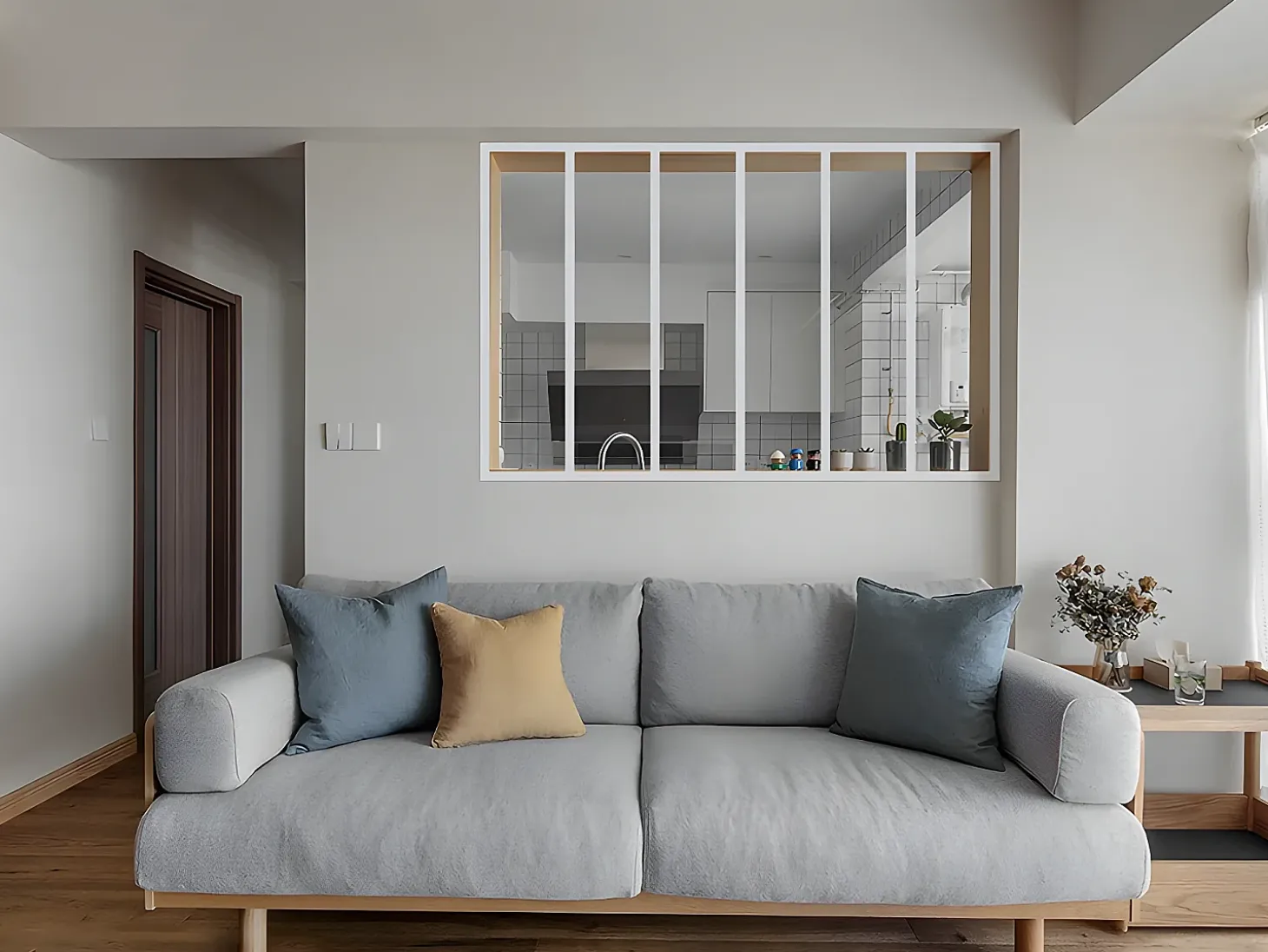 Divisória atelier alumínio termolacado 180x130 branco BAYVIEW
