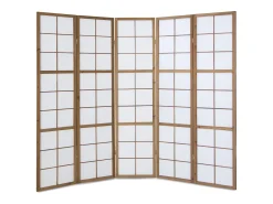 Divisória de ambiente 220x175x2,2 cm castanha Shoji