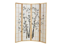 Divisória de ambiente 176x2x179 cm natural Shoji