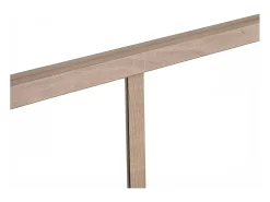 Divisória de canto atelier alumínio termolacado C210xL60xA130 cm natural claro BAYVIEW