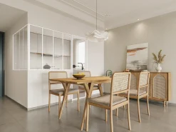 Divisória de canto atelier alumínio termolacado C120 x L120 x A105 cm branco BAYVIEW