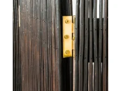 Divisória de sala 120x3x170 cm castanha Paravent