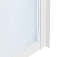 Divisória de vidro atelier alumínio termolacado 30x105 cm branco - BAYVIEW