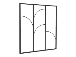 Divisória estilo atelier em alumínio termolacado - L120 x A130 - OLENA